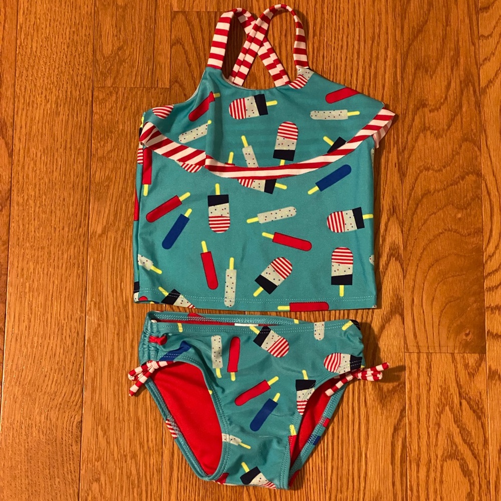 Cat & Jack Toddler Girl Tankini Set